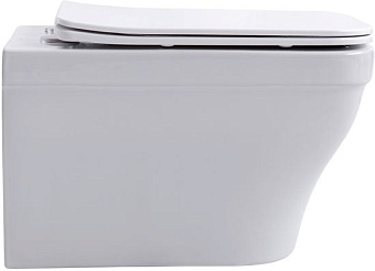 Унитаз подвесной AQUANET Elegant W LX-1163 безободковый с микролифтом