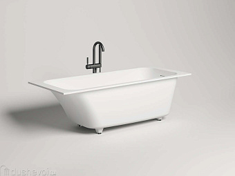 Ванна каменная SALINI ORLANDA 102116MRH 170х80см встраиваемая