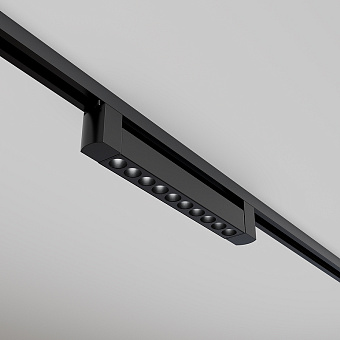 Трековый светильник Maytoni Points Rot TR010-1-10W3K-M-B 10Вт LED чёрный для однофазного трека