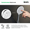 Ручной душ IDDIS Optima Home OPH3F0Ci18 белый/хром