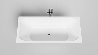 Ванна каменная SALINI ORLANDA 103213GRH 170х75см встраиваемая