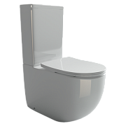 Унитаз напольный Ceramica Nova METROPOL CN4001 безободковый с микролифтом