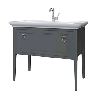 Тумба под раковину напольная CAPRIGO JERSEY 34314-TP810 55х87х105,5см