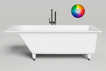 Ванна каменная SALINI CASCATA 104113GRH 169,8х75см встраиваемая