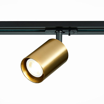 Трековый светильник ST Luce ST302 ST302.206.01 50Вт GU10 золотистый для однофазного трека