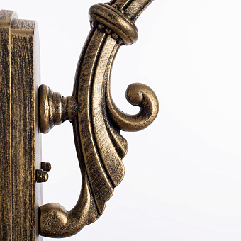 Светильник фасадный Arte Lamp VIENNA A1317AL-1BN 75Вт IP44 E27 золотой/чёрный