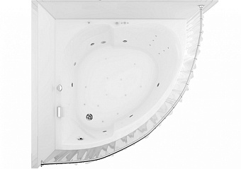 Карниз для ванны Aquanet Malta полукруглый 150х150, 156490