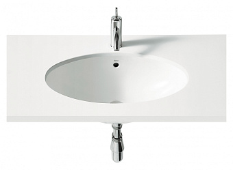 Раковина встраиваемая снизу ROCA Berna 7.3278.7.100.1 56х42см