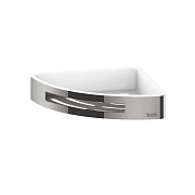 Полка в ванную угловая IDDIS Optima Home SHE11SPi44 1-ярусная 22х21,5см хром