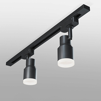 Трековый светильник Elektrostandard Molly a043140 LTB31 7Вт LED чёрный для однофазного трека
