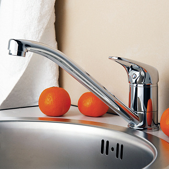 Смеситель для кухни WASSERKRAFT Oder 6307 поворотный излив хром