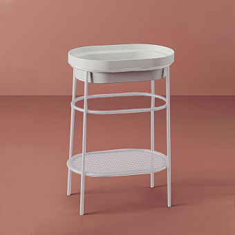 Консоль под раковину ArtCeram Fuori Scala ACA055 05 bianco matt