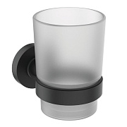 Стакан в ванную IDEAL STANDARD IOM A9120XG чёрный матовый