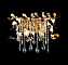 Бра CRYSTAL LUX ROMEO Romeo AP2 Gold 120Вт E14
