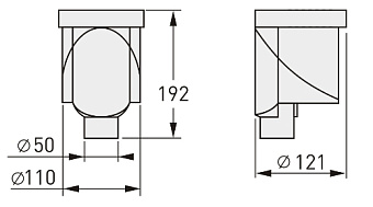 Сифон для трапа BERGES 99001