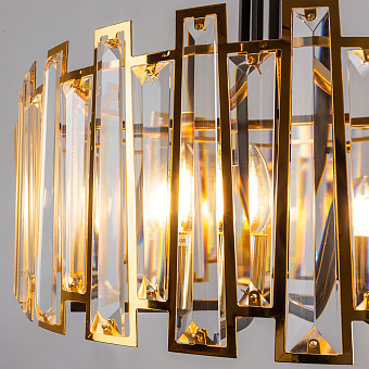 Светильник потолочный Arte Lamp AMBER A1028PL-6BK 40Вт E14