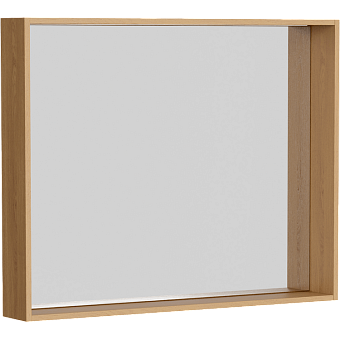 Зеркало AQWELLA Basic BAS0210DZ 14,2х100см с полкой