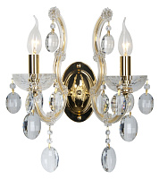 Бра CRYSTAL LUX HOLLYWOOD HOLLYWOOD AP2 GOLD 80Вт E14