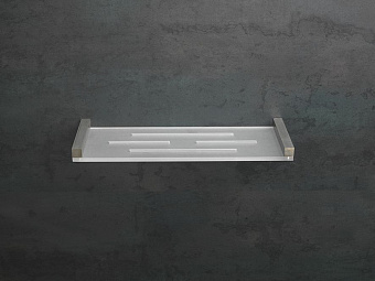 Полка в ванную Stil Haus Saturno ST17(54) 1-ярусная 11х32см сатин