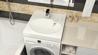 Раковина подвесная Azario Elegance CS00078300 59,2х59см