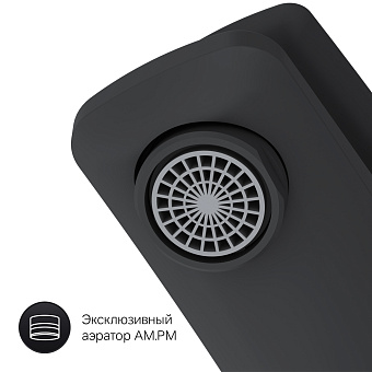 Смеситель для раковины AM-PM Gem F90A02122 чёрный