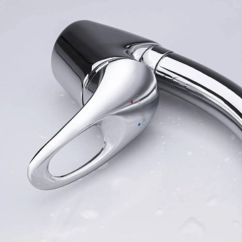 Смеситель для кухни Maxonor MN4103 поворотный излив хром