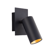 Светильник настенный Eurosvet Fleur 20066/1 LED черный/золото 5Вт LED