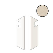 Плитка для ступеней Atlas Concord Италия Prism A5SK Cord Battiscopa Sag.Dx Silk 7,2х30см 0,259кв.м. сатинированная