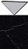 Вставка Atlas Concord Италия Marvel MD1N Black Atlantis Corner A.E. 1,4х1,4см 0,004кв.м.