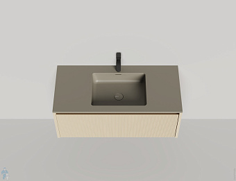 Тумба под раковину подвесная SALINI DOMINO 27D110F 100х50х40см