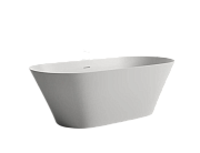 Ванна каменная SALINI MONA 102921MRH S-Stone матовая 180х80см отдельностоящая