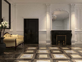 Матовый керамогранит Atlas Concord Россия Supernova Marble 610010000653 Elegant Honey 45х45см 1,215кв.м.