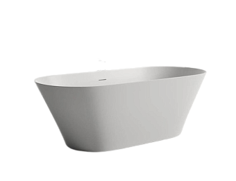 Ванна каменная SALINI MONA 102911GRH S-Sense глянцевая 180х80см отдельностоящая
