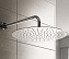 Верхний душ IDEAL STANDARD IDEALRAIN LUXE B0385MY полированная нержавеющая сталь