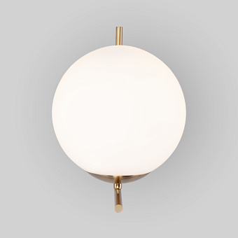 Светильник настенно-потолочный Eurosvet frost 70153/1 латунь 60Вт E27