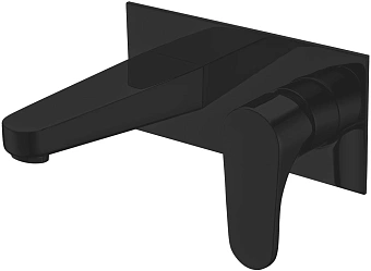 Смеситель для раковины Abber Eleganz AF8312B чёрный матовый