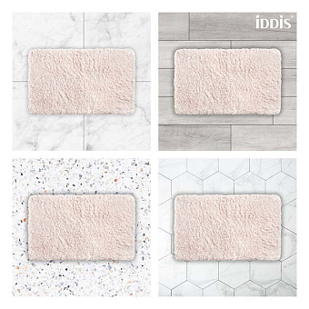 Коврик для ванной IDDIS Décor D18M580i12 50х80см розовый
