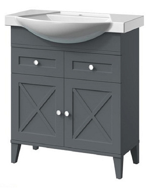 Тумба под раковину напольная CAPRIGO TORINO 34612-TP810 44х88,1х75,6см
