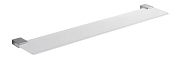 Полка в ванную квадратная Gedy Kansas 3819/60(13) 1-ярусная 11,5х60см хром