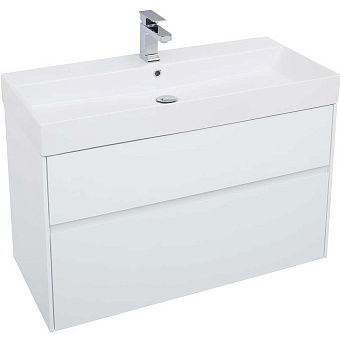 Тумба с раковиной AQUANET Бруклин 212599 43,6х98,2х66,2см
