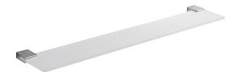 Полка в ванную квадратная Gedy Kansas 3819/60(13) 1-ярусная 11,5х60см хром