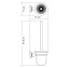 Ёршик WASSERKRAFT Ammer K-7000 K-7027 хром