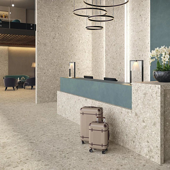 Матовый керамогранит Atlas Concord Италия Boost Mix A8XD Ivory 120х120см 2,88кв.м.