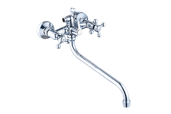 Смеситель для ванны Maxonor MN2208-2 хром