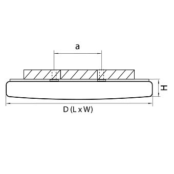 Светильник точечный накладной Lightstar Arco 226262 26Вт LED