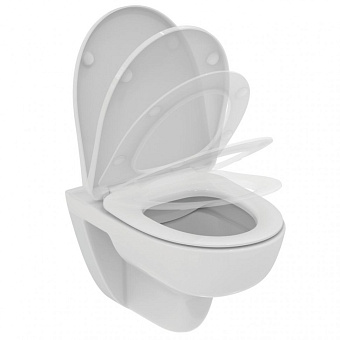 Унитаз подвесной IDEAL STANDARD Ideal Standard i.life A T471601 безободковый с микролифтом