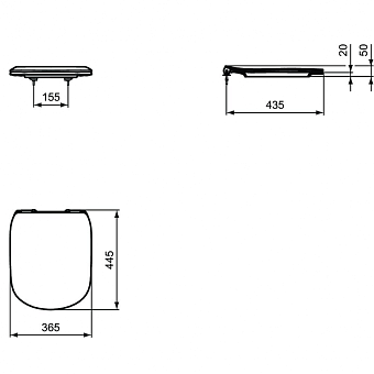 Инсталляция с унитазом IDEAL STANDARD PROSYS TESI R029901