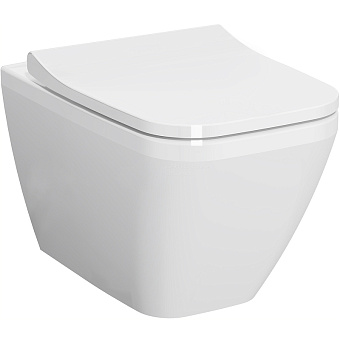 Унитаз подвесной VITRA Integra Square 7082B003-0075 безободковый без микролифта