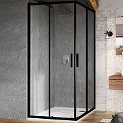 Угловое ограждение RAVAK Blix Slim X1LM70300Z1 195х90см стекло прозрачное