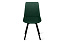 Кухонный стул поворотный AERO 45х52х87см велюр/сталь Dark Green